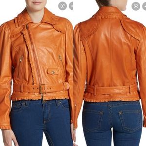 Red Valentino Leather Jacket